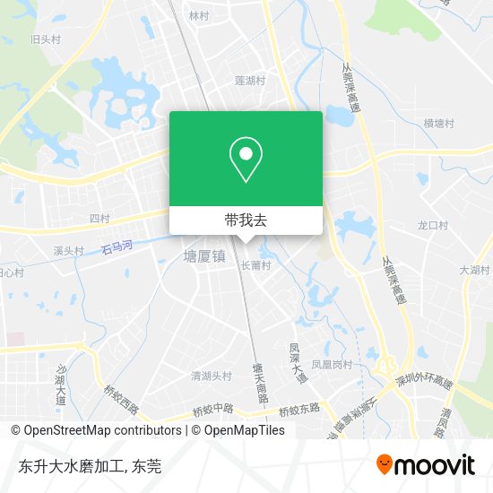 东升大水磨加工地图