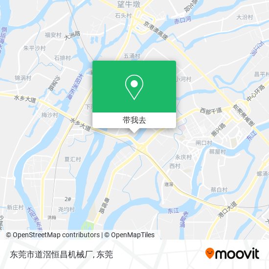东莞市道滘恒昌机械厂地图