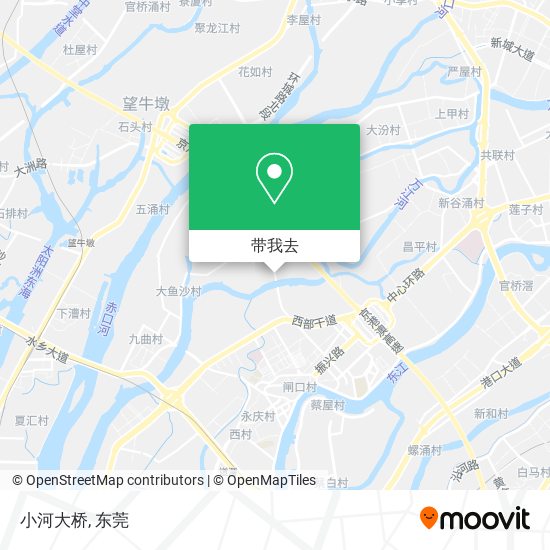 小河大桥地图