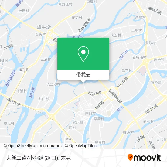 大新二路/小河路(路口)地图