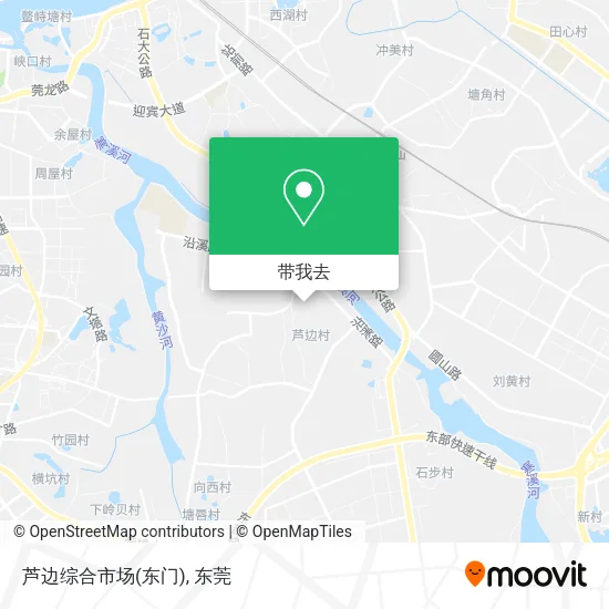 芦边综合市场(东门)地图