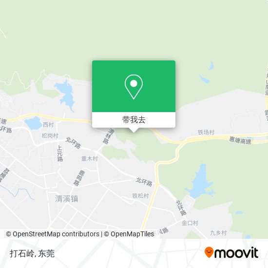 打石岭地图