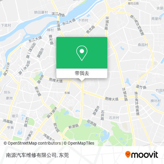 南源汽车维修有限公司地图
