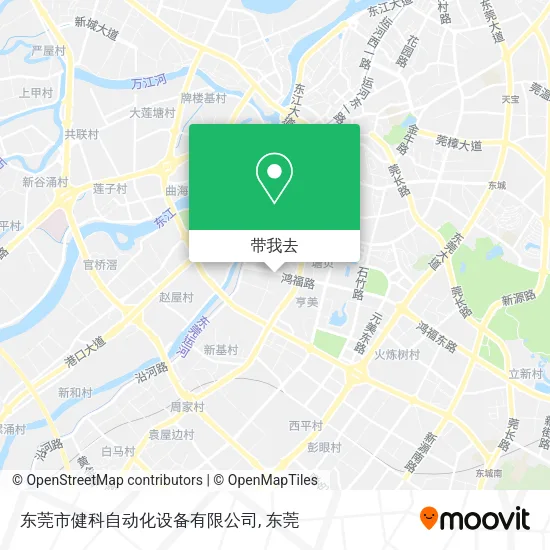 东莞市健科自动化设备有限公司地图