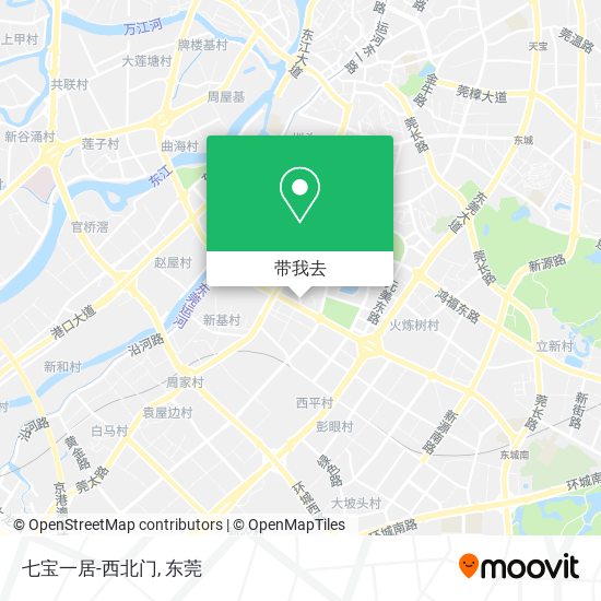 七宝一居-西北门地图