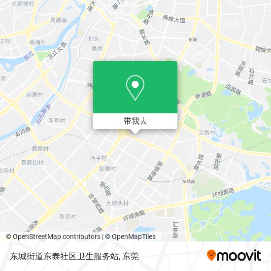 东城街道东泰社区卫生服务站地图