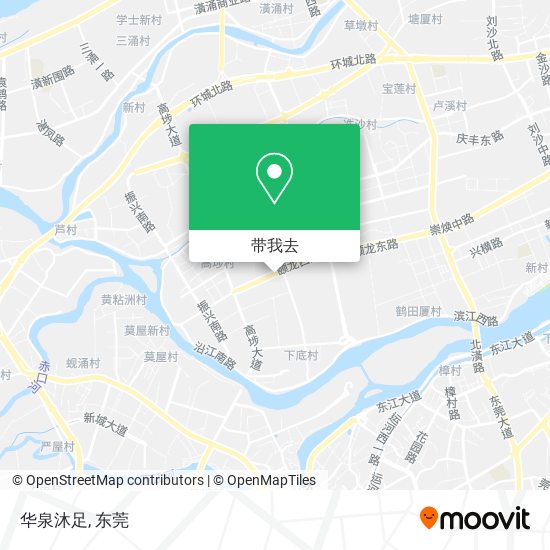 华泉沐足地图
