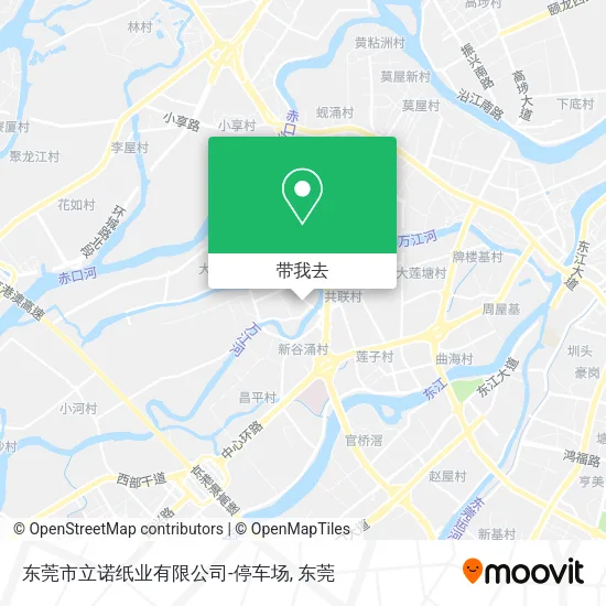 东莞市立诺纸业有限公司-停车场地图