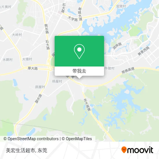 美宏生活超市地图