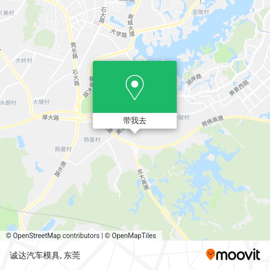 诚达汽车模具地图