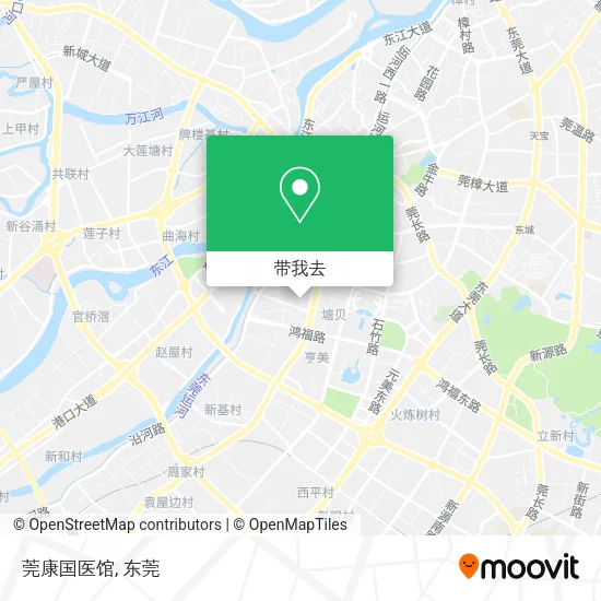 莞康国医馆地图