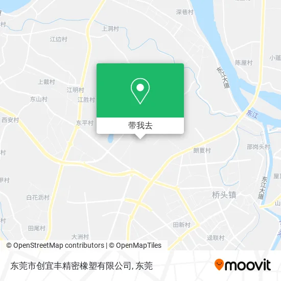 东莞市创宜丰精密橡塑有限公司地图