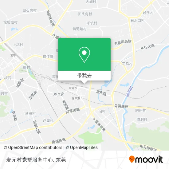 麦元村党群服务中心地图