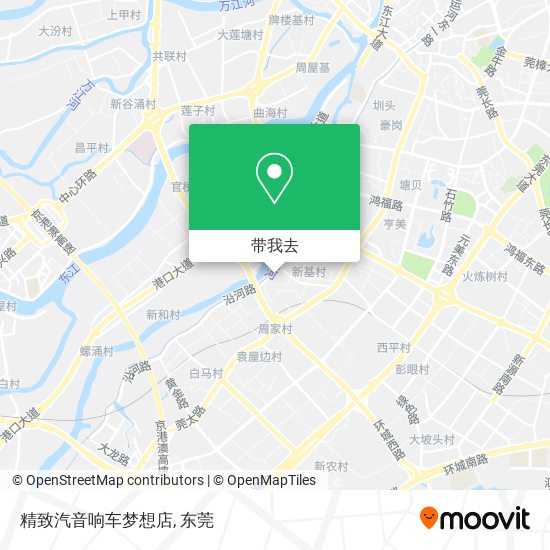 精致汽音响车梦想店地图