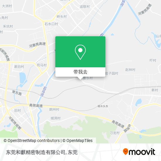东莞和麒精密制造有限公司地图