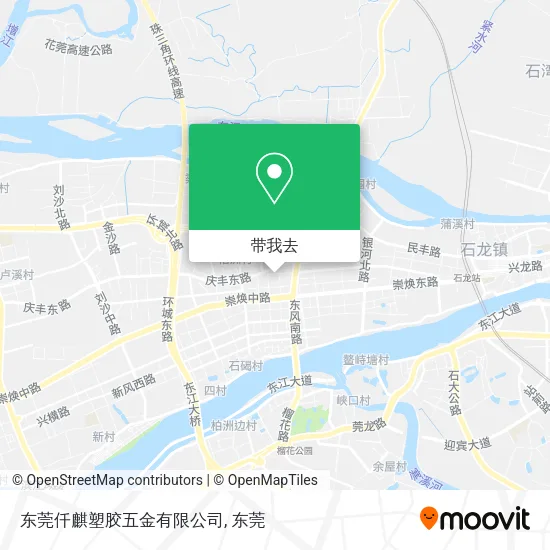 东莞仟麒塑胶五金有限公司地图