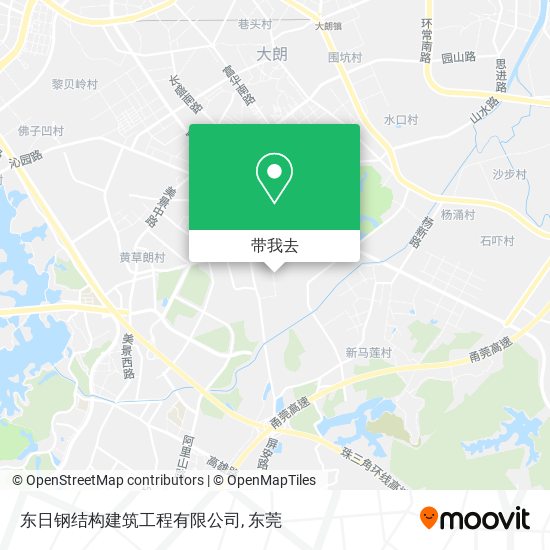 东日钢结构建筑工程有限公司地图