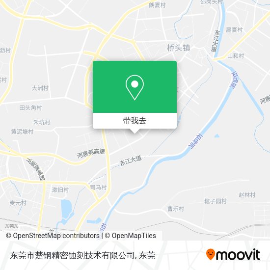 东莞市楚钢精密蚀刻技术有限公司地图