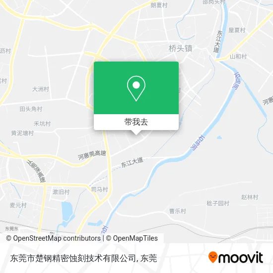 东莞市楚钢精密蚀刻技术有限公司地图