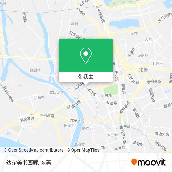 达尔美书画廊地图
