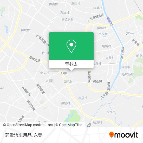 郭歌汽车用品地图