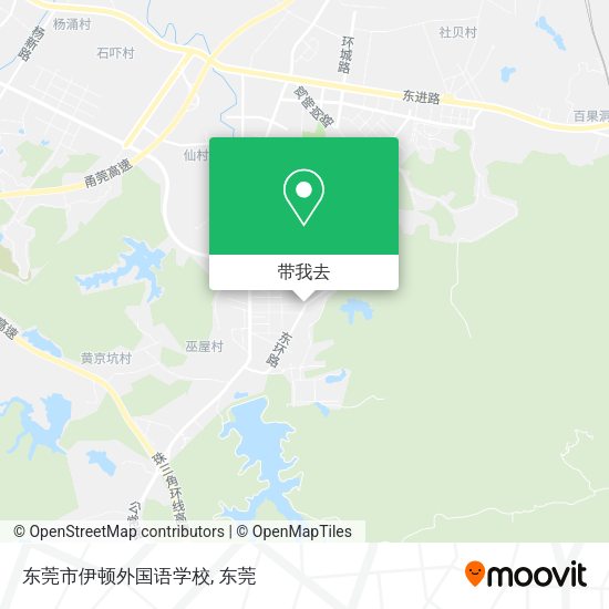 东莞市伊顿外国语学校地图