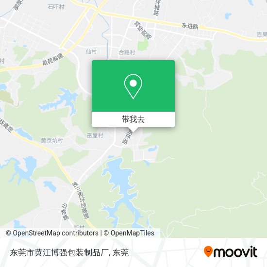东莞市黄江博强包装制品厂地图