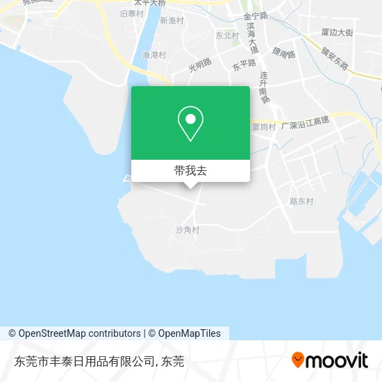 东莞市丰泰日用品有限公司地图