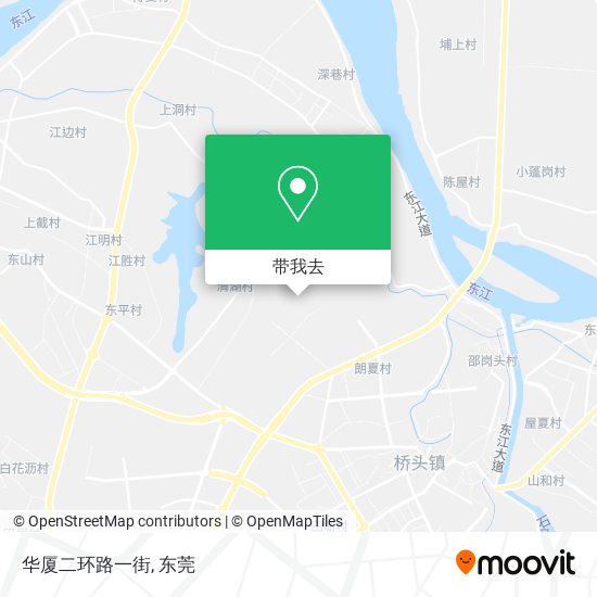 华厦二环路一街地图