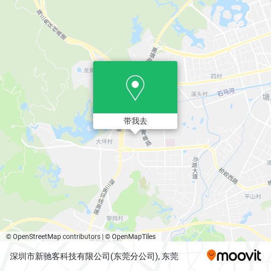深圳市新驰客科技有限公司(东莞分公司)地图