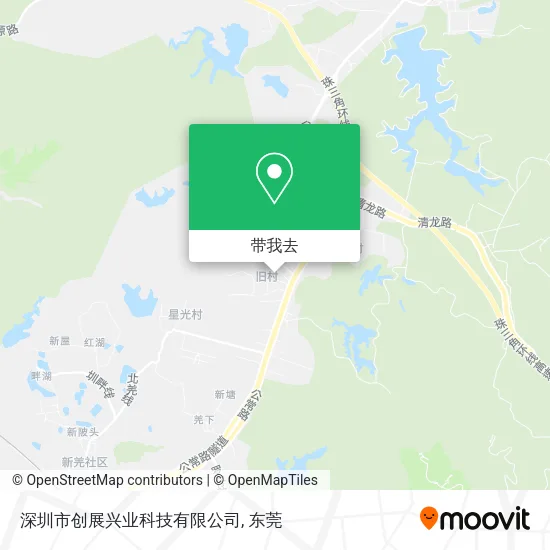 深圳市创展兴业科技有限公司地图