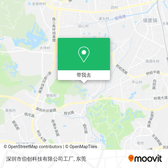 深圳市伯创科技有限公司工厂地图
