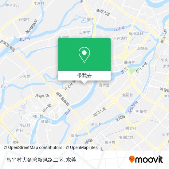 昌平村大备湾新风路二区地图