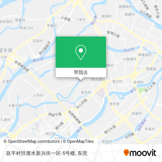 昌平村扶屋水新兴街一区-5号楼地图