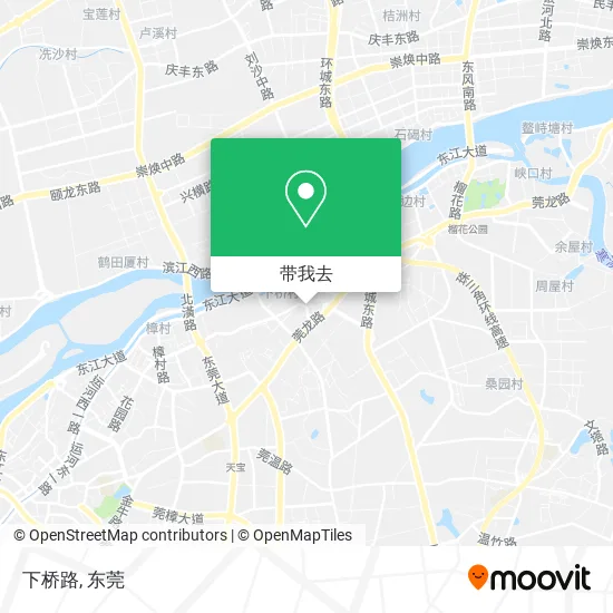下桥路地图
