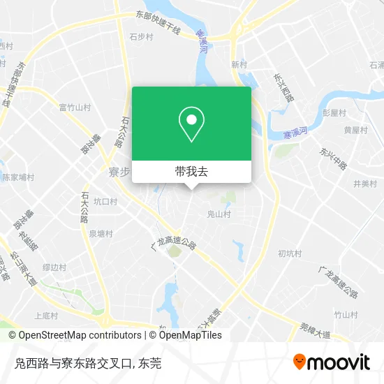 凫西路与寮东路交叉口地图