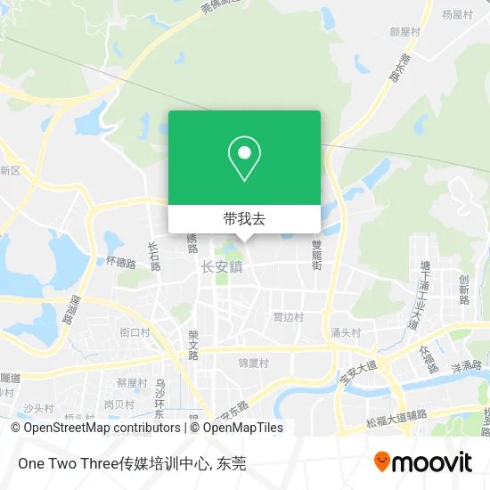 One Two Three传媒培训中心地图