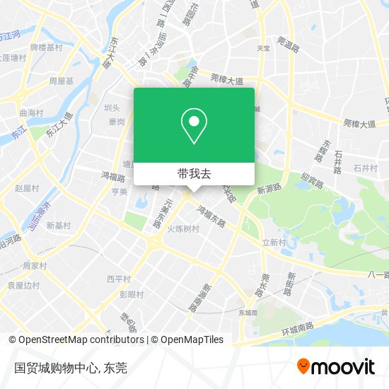国贸城购物中心地图