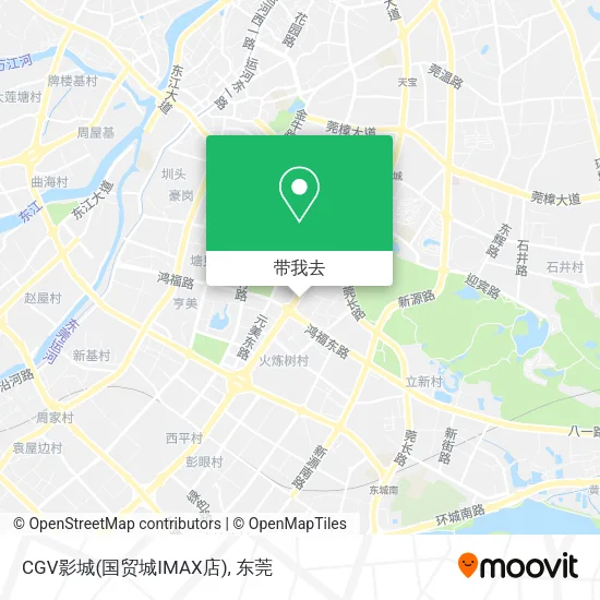 CGV影城(国贸城IMAX店)地图
