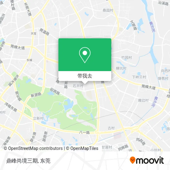鼎峰尚境三期地图