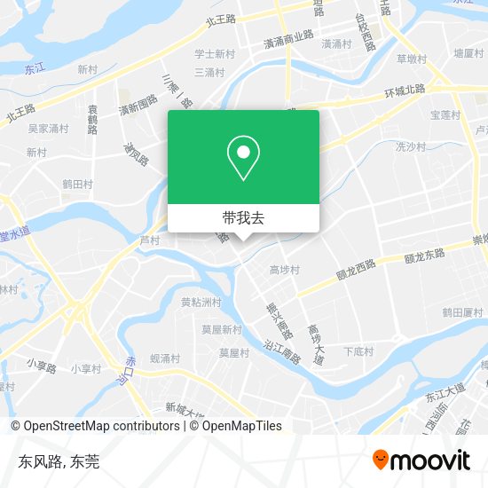 东风路地图