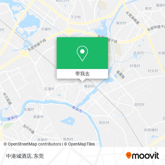 中港城酒店地图