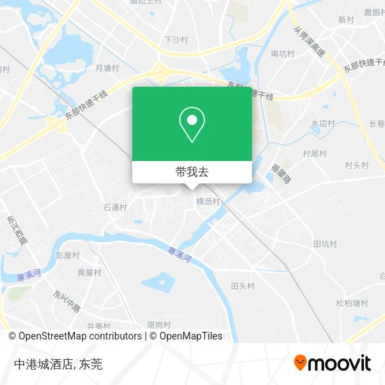中港城酒店地图