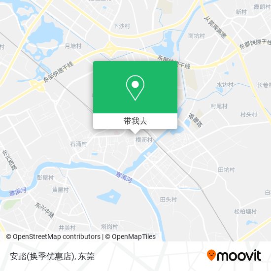 安踏(换季优惠店)地图