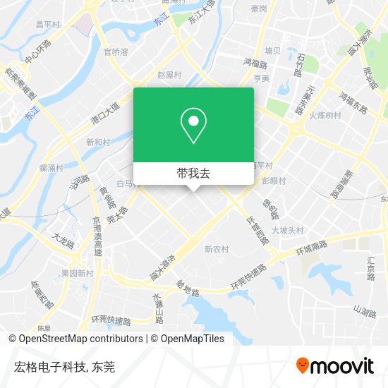 宏格电子科技地图
