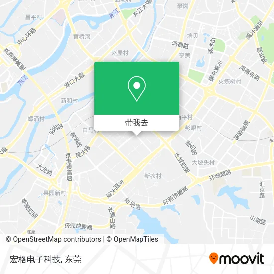 宏格电子科技地图