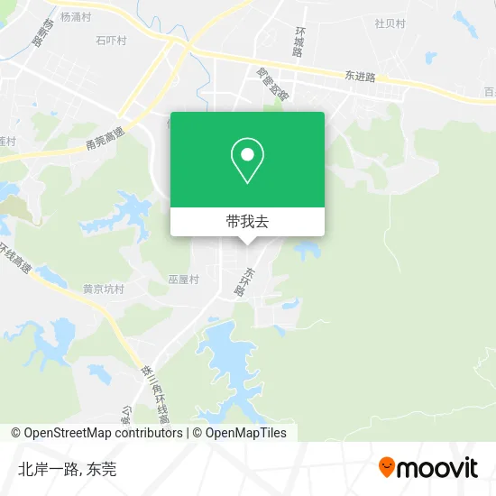 北岸一路地图