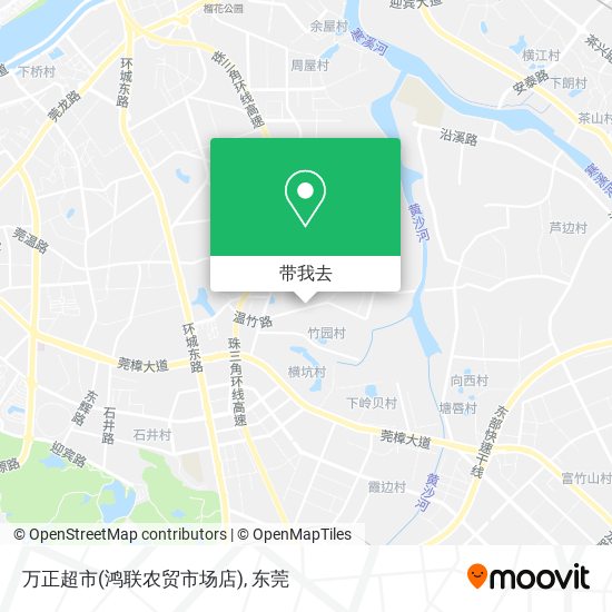 万正超市(鸿联农贸市场店)地图