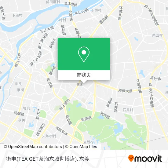 街电(TEA GET茶溜东城世博店)地图