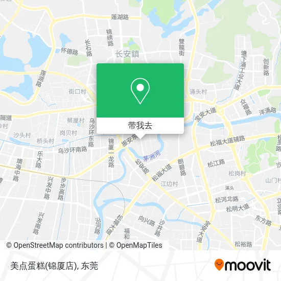 美点蛋糕(锦厦店)地图